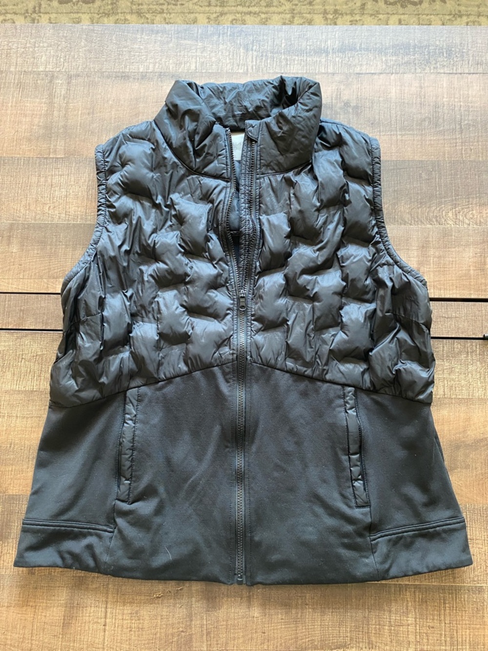 CALIA by Carrie Underwood Black Quilted Puffer Vest